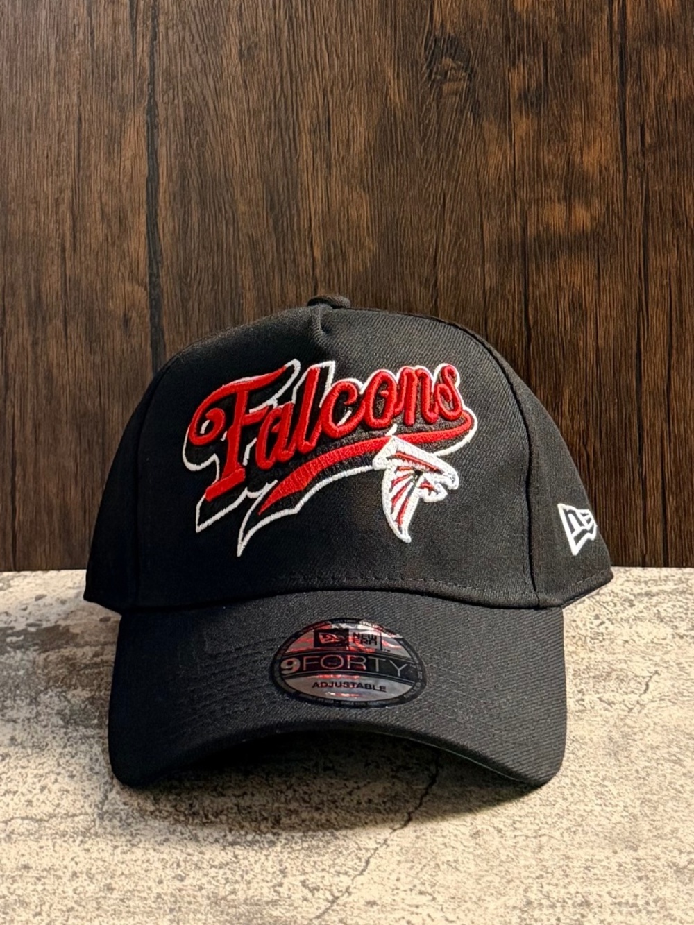 New Era Atlanta Falcons 9FORTY Born X Raised Script Black Snapback OSFA